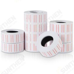 10 Rolls Price Labels Paper Single Row White Tag Paper Supermarket Grocery Shop Paper Stickers for Label Printer 3210 10 Rolls Price Labels Paper Single Row White Tag Paper Supermarket Grocery Shop Paper Stickers for Label Printer 3210