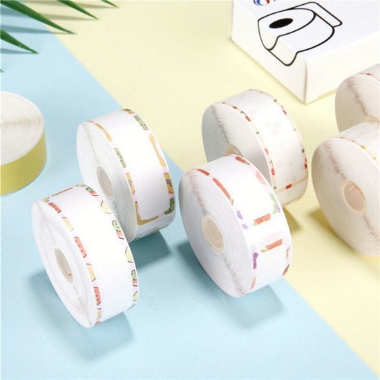 Label Sticker Paper for Wireless label printer Portable Pocket D11 Label Printer Thermal Label Paper for Home Use Office
