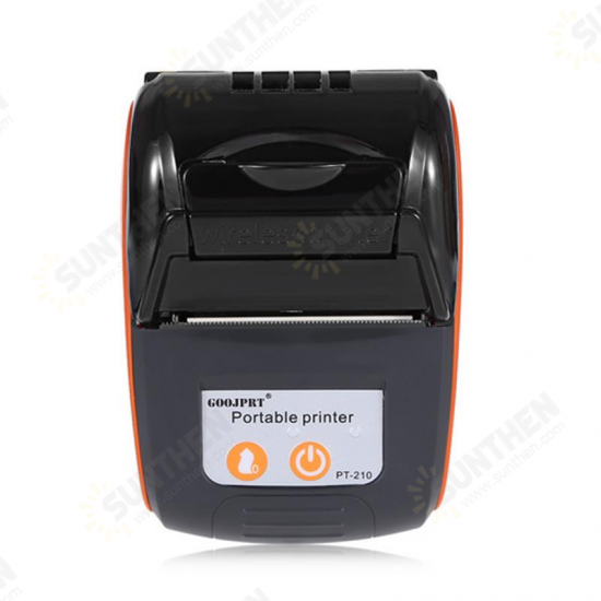 PT-210 58MM Wireless Portable bluetooth Thermal Receipt Printer Machine For Windows Android iOS