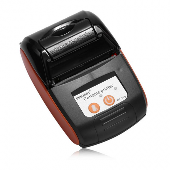 PT-210 58MM Wireless Portable bluetooth Thermal Receipt Printer Machine For Windows Android iOS