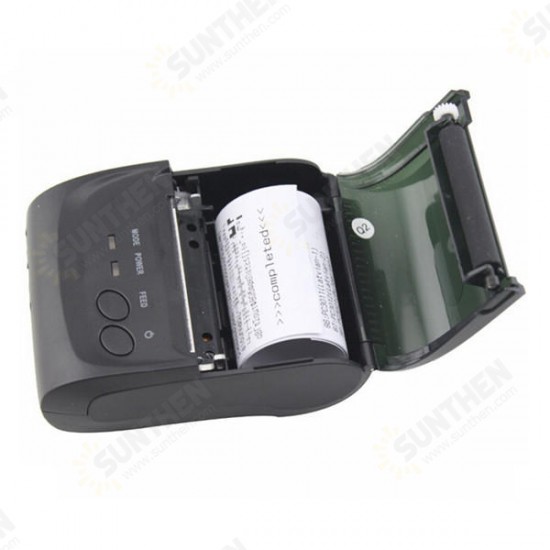 POS-5802LN 58mm bluetooth Wireless Thermal Receipt Printer Support Windows Android IOS Mobile