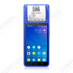 ZJ-6000 Handheld Smart POS Android 8.1 OS Thermal Receipt Printer ZJ-6000 Handheld Smart POS Android 8.1 OS Thermal Receipt Printer