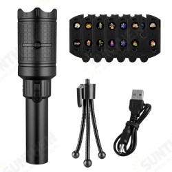 LED Flashlight Halloween Projector Lamp USB Charging Snowflake Lamp Plug In 12 Film Cards Lamp For Home Garden Decor LED Flashlight Halloween Projector Lamp USB Charging Snowflake Lamp Plug In 12 Film Cards Lamp For Home Garden Decor