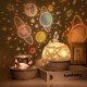 Starry Sky Projection Lamp 3 Color Ligth Rotation Bedroom Night Light Best Gift