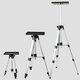 1.15M Portable Metal Projector Stand with Projection Tray Adjustable Multifunctional Stable Floor Tripod Bracket for Home Projector Camera