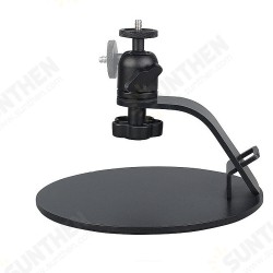 LKT-863 Desktop Projector Stand 360° Panoramic Adjustable Metal Bracket Thickened&Widened Inclined Plate with Non-slip Mat Pan Tilt Projector Holder LKT-863 Desktop Projector Stand 360° Panoramic Adjustable Metal Bracket Thickened&Widened Inclined Plate with Non-slip Mat Pan Tilt Projector Holder