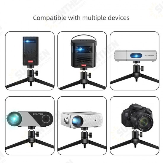 Portable Metal Desk Tripod for BYINTEK Projector P20 P30 P7 U70 U30 U50 U90 P10 P12 R19 R15 K18 C720 C520 K8