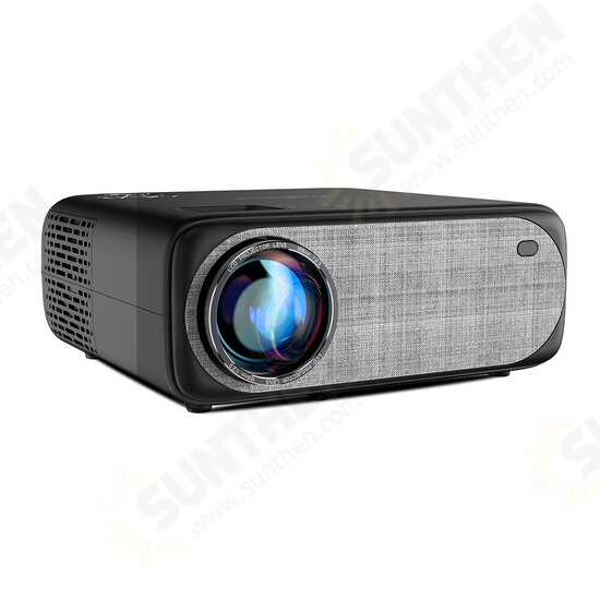 [5G WIFI] TD97 Full HD Projector Wireless Cast Screen 7800 Lumens 4-Point 6D Keystone Correction Image Zoom 5.7inchLCD Screen 3D 4K Movie Home Theater