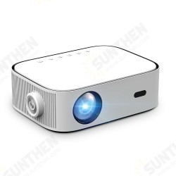 [Basic Version] YG550 1080P Projector 550ANSI Lumens Portable LED Video Home Theater Cinema EU Plug