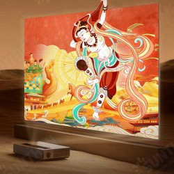4K Iaser Projector T1 ALPD RGB+ Panchromatic 2800 ANSI Lumens 5G WIFI MEMC Automatically Eletric Focus Keystone Correction 3+64GB WIFI FENG OS 10.7Billion Color Display Home Cinema 4K Iaser Projector T1 ALPD RGB+ Panchromatic 2800 ANSI Lumens 5G WIFI MEMC Automatically Eletric Focus Keystone Correction 3+64GB WIFI FENG OS 10.7Billion Color Display Home Cinema