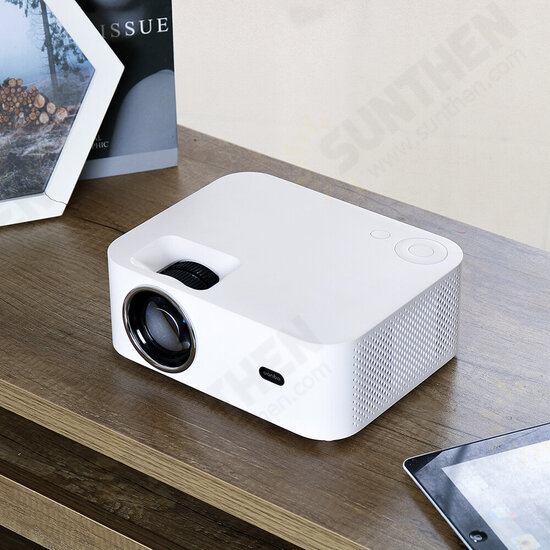 [Global Version] XM X1 Projector Phone Same Screen 1080P Supported 300 ANSI Lumens Wireless Projection Anti-Dust Home Theater Outdoor Movie