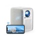 PL4 Portable Projector 2G 8G 1080P HD Full Sealed 400 ANSI Lumens Android 10.0 Google Assistant Keystone Correction Home Theater