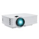 HTP GP-9 LCD Projector 800 Lumens 800x480 Pixels Multimedia HD Home Cinema USB/SD/AV