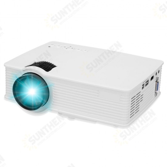 HTP GP-9 LCD Projector 800 Lumens 800x480 Pixels Multimedia HD Home Cinema USB/SD/AV