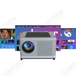 Y8 Android Projector 1080P Resolution 400 ANSI Lumens 4.45inch Dual-WIFI Bluetooth 5.1 1+8GB Android TV Amazon Home Theater Outdoor Movie EU Plug Y8 Android Projector 1080P Resolution 400 ANSI Lumens 4.45inch Dual-WIFI Bluetooth 5.1 1+8GB Android TV Amazon Home Theater Outdoor Movie EU Plug