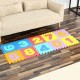 0-9 Math Pattern EVA Foam Floor Jigsaw Puzzle Toy Mat for Living Room Bathroom Kitchen