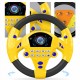 1 PC Learn and Play Driver Baby Steering Wheel Toddler Musical Toys with Lights Sounds