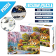 1000 Pcs Landscape Jigsaw Puzzle Unzip for Boys and Girls Indoor Toys