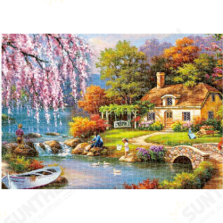 1000 Pcs Landscape Jigsaw Puzzle Unzip for Boys and Girls Indoor Toys 1000 Pcs Landscape Jigsaw Puzzle Unzip for Boys and Girls Indoor Toys