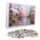 1000 Pieces Jigsaw Puzzle Toy DIY Assembly Paper Puzzle Beautiful Building Landscape Educational Toy