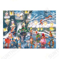1000 Pieces Jigsaw Puzzle Toy DIY Assembly Paper Puzzle Painting Landscape Toy 1000 Pieces Jigsaw Puzzle Toy DIY Assembly Paper Puzzle Painting Landscape Toy