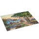 1000 Pieces Landscape Architecture Scene Series Decompression Jigsaw Puzzle Toy Indoor Toys