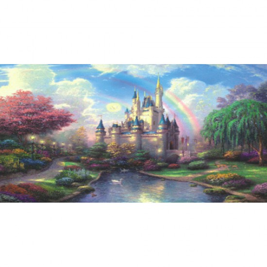 1000 Pieces Of Puzzle Adult Decompression Scenery Series Jigsaw Puzzle Toy