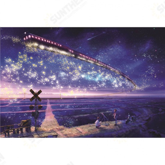 1000 Pieces Of Puzzle Adult Decompression Scenery Series Jigsaw Puzzle Toy Indoor Toys