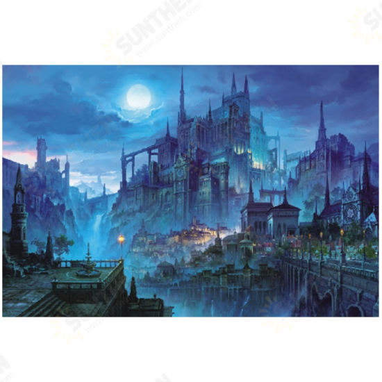 1000 Pieces Of Puzzle Adult Decompression Scenery Series Jigsaw Puzzle Toy Indoor Toys