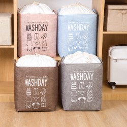 100L/75L Foldable Dirty Clothes Hamper Basket Storage Bag Toy Storage Bin 100L/75L Foldable Dirty Clothes Hamper Basket Storage Bag Toy Storage Bin