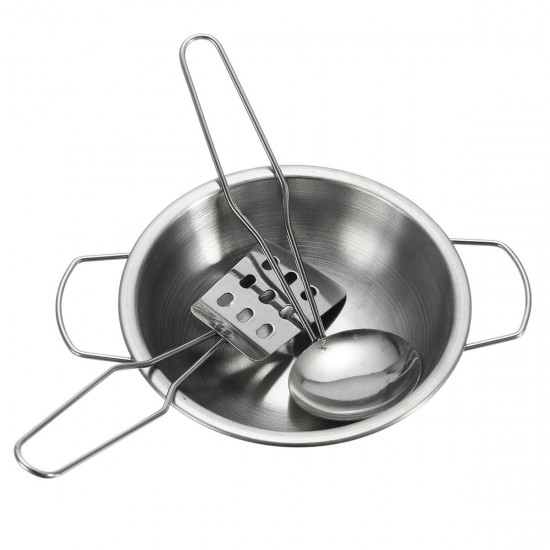 10pc Stainless steel Cookware Kitchen Cooking Set Pot Pans House Play Toy For Children