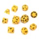 10pc/Set D4-D30 Multi-sided Dices TRPG Games Gaming Dices 8Color