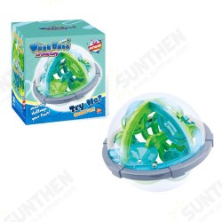 120 Levels 3D Magic Puzzle Maze Rolling Ball Game Brain Teaser Intellectual Development Early Education Toy for Kids Gift 120 Levels 3D Magic Puzzle Maze Rolling Ball Game Brain Teaser Intellectual Development Early Education Toy for Kids Gift