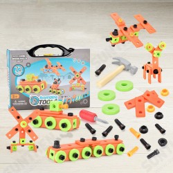 13/72Pcs 3D Puzzle DIY Asassembly Screwing Blocks Repair Tool Kit Educational Toy for Kids Gift 13/72Pcs 3D Puzzle DIY Asassembly Screwing Blocks Repair Tool Kit Educational Toy for Kids Gift