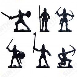 14 pcs Knights Medieval Toy Soldiers Action Figure Role Play Playset 14 pcs Knights Medieval Toy Soldiers Action Figure Role Play Playset