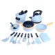 16Pcs Simulation Kitchen Cooking Play Role playing Set Toys Practical Skills for Children Gift