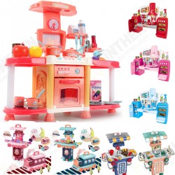 2 IN 1 Multi-style Kitchen Cooking Play and Portable Small Train Learning Set Toys for Kids Gift 2 IN 1 Multi-style Kitchen Cooking Play and Portable Small Train Learning Set Toys for Kids Gift
