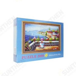 2000 Pieces Jigsaw Puzzle Toy DIY Assembly Creative Landscape Paper Puzzle Educational Toys for Gift 2000 Pieces Jigsaw Puzzle Toy DIY Assembly Creative Landscape Paper Puzzle Educational Toys for Gift