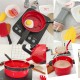 24/36Pcs Simulation Kitchen Cooking Pretend Play Set Educational Toy with Sound Light Effect for Kids Gift