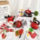 24/36Pcs Simulation Kitchen Cooking Pretend Play Set Educational Toy with Sound Light Effect for Kids Gift