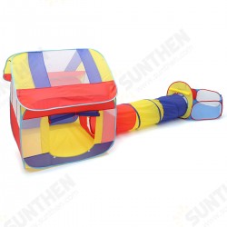 3 IN 1 Indoor Outdoor Triangle and Hexagon Detachable Tent Childrens Play Toys with Zippered Storage Bag 3 IN 1 Indoor Outdoor Triangle and Hexagon Detachable Tent Childrens Play Toys with Zippered Storage Bag