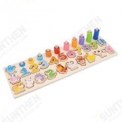 3 IN 1 Wooden Numbers&Fruit Jigsaw Puzzle Math Learning Educational Set Toys 3 IN 1 Wooden Numbers&Fruit Jigsaw Puzzle Math Learning Educational Set Toys
