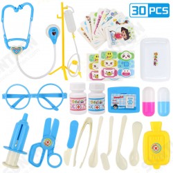 30/33/34/38/45/51Pcs Simulation Medical Role Play Pretend Doctor Game Equipment Set Early Educational Toy with Box for Kids Gift 30/33/34/38/45/51Pcs Simulation Medical Role Play Pretend Doctor Game Equipment Set Early Educational Toy with Box for Kids Gift