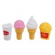34 Pcs Kids Simulation Kitchen Food Toys Ice Cream Dessert Hamburger Pretend Play Early Educational Toys