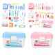 35 Pcs Simulation Medical Role Play Pretend Doctor Game Equipment Set Educational Toy with Box for Kids Gift
