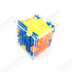 3.8CM Mini Maze Classic Magic Cube Toys Plastic 3D Bead Maze Rotating Cube 3.8CM Mini Maze Classic Magic Cube Toys Plastic 3D Bead Maze Rotating Cube