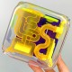 3D Creative Maze Magic Cube Six-sided Puzzle Speed Cube Rolling Ball Game Cubos Maze Puzzle Educational Toy for Children Gift