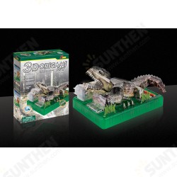3D DIY Origami Electric Crocodile Stereo Puzzle Model Toys for Kids 3D DIY Origami Electric Crocodile Stereo Puzzle Model Toys for Kids