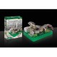 3D DIY Origami Electric Crocodile Stereo Puzzle Model Toys for Kids