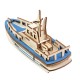 3D Woodcraft Assembly Battleship Series Kit Jigsaw Puzzle Toy Decoration Model for Kids Gift